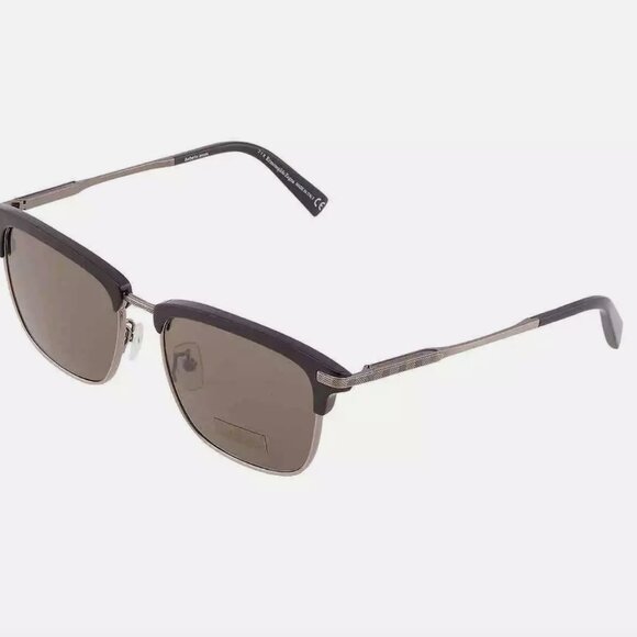 Ermenegildo Zegna Men's Italy Grey Sunglasses